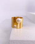 Minimal Pearl Ring | Porterist