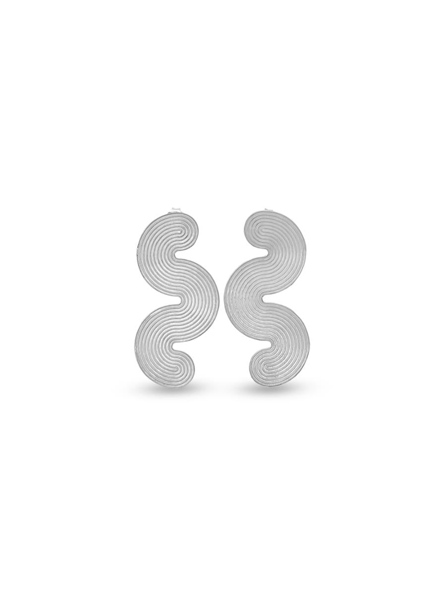 Serpent Earring Silver | Porterist