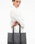 Black T - line Tote Bag | Porterist