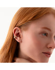 Small Twin Earcuff Gold - silver | Porterist