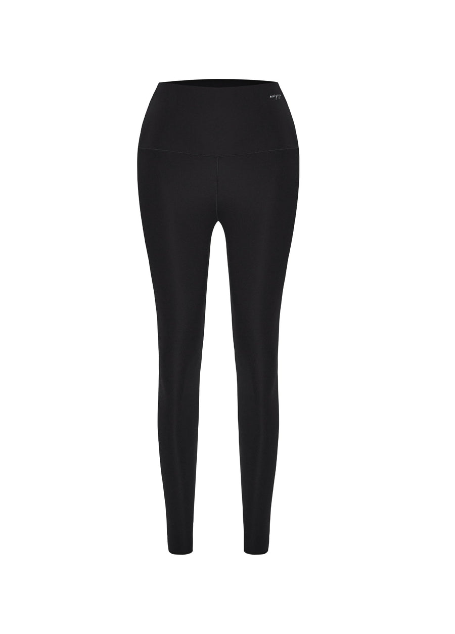 Black High - waisted Shaping Leggings | Porterist