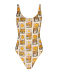 Tarot Patterned Recycled Swimsuit | Porterist