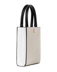 Mini Tote Milky Brown Leather Handbag | Porterist