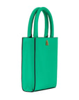 Mini Tote Clover Green Leather Handbag | Porterist