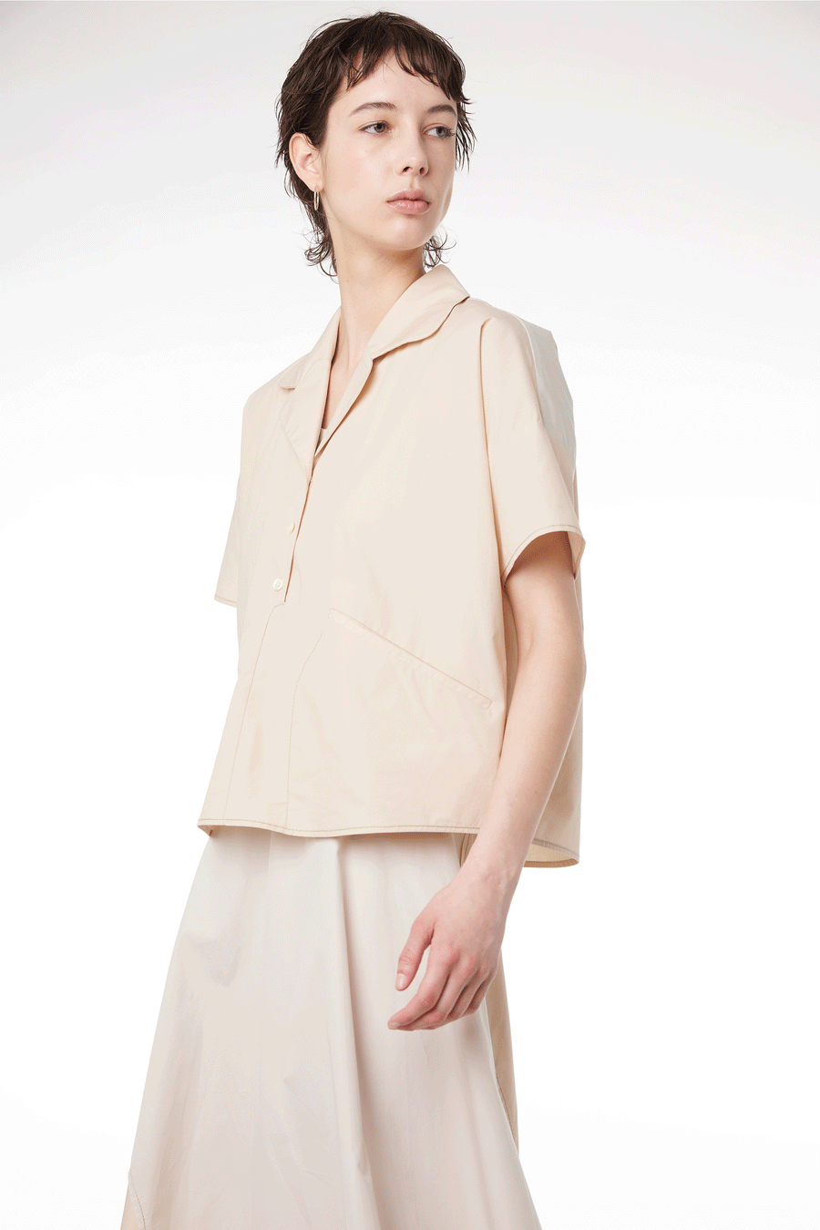 Sand Dune Button Top