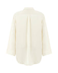 White Oversize Shirt Porterist-2