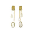 Daisy Pearl Earrings