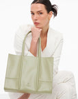 Green T - line Tote Bag | Porterist