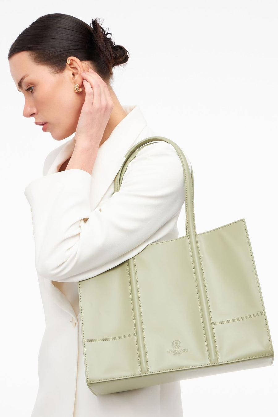 Green T - line Tote Bag | Porterist