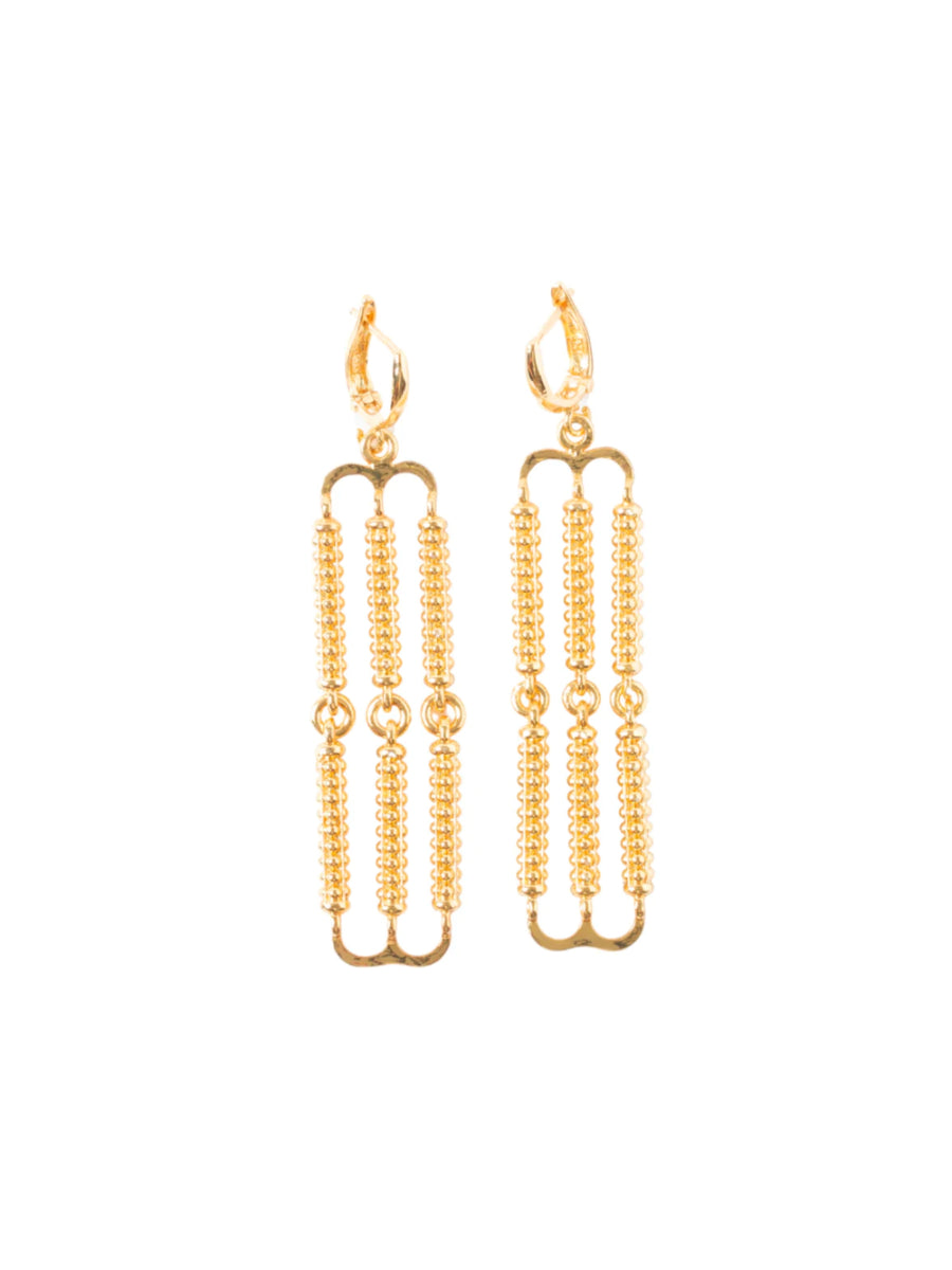 Zoe Earrings Double Closed | Porterist