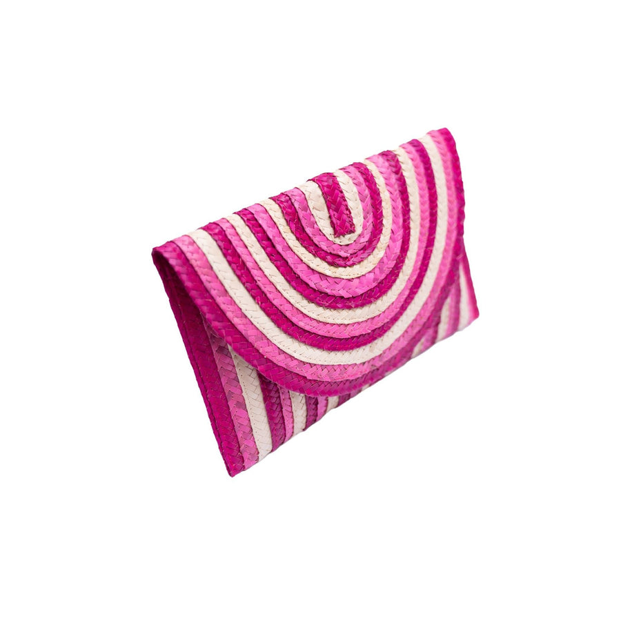Jelavu Brooke Small Clutch Handbags Cream Pink 
