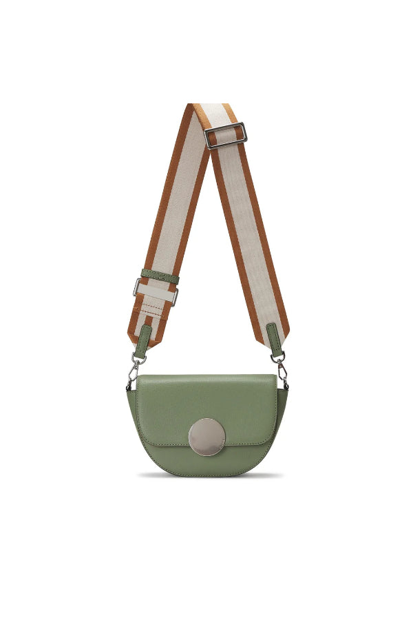 Oryany - Lottie Saddle Crossbody Small Handbags - Jade Green