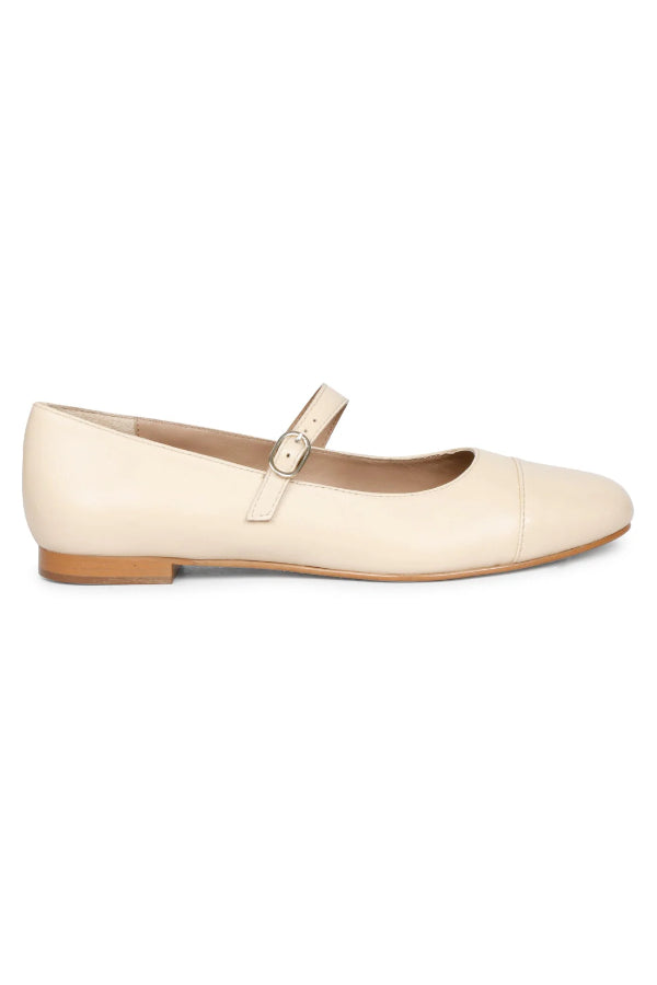 Saint G - Garlen Flat Ballerinas Footwear - Macadamia