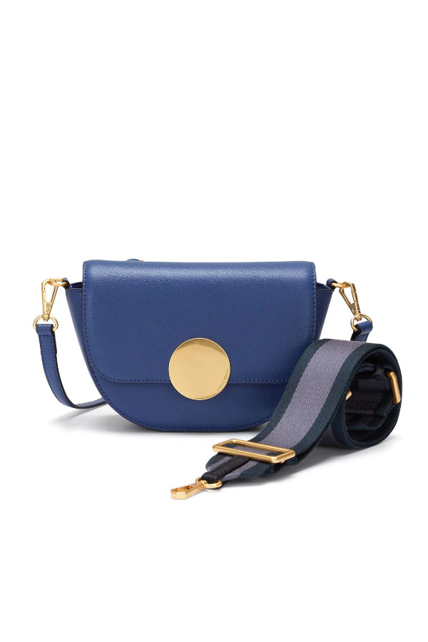 Oryany - Lottie Saddle Crossbody Small Handbags - Navy