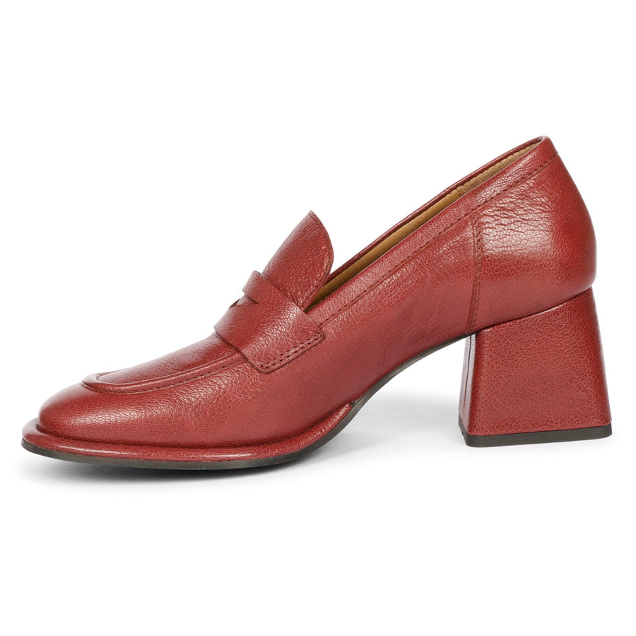 Saint G Viviana Heel Loafers Bordo 