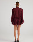 Vanesa Dress Burgundy