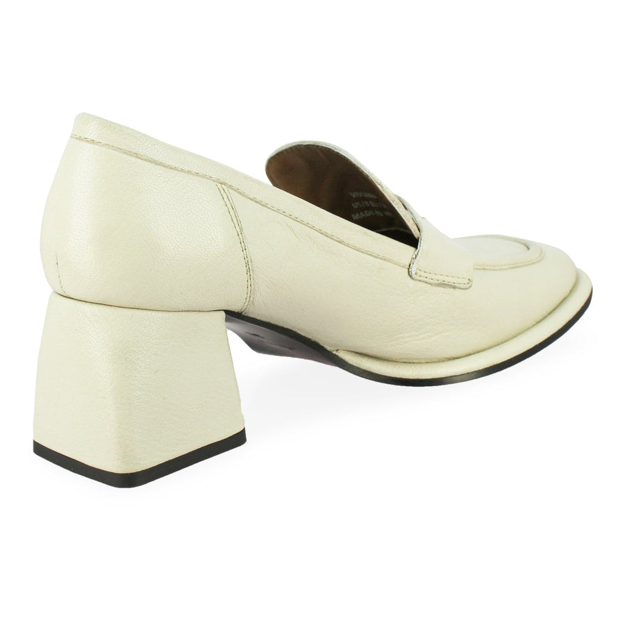 Saint G Viviana Heel Loafers Off White 