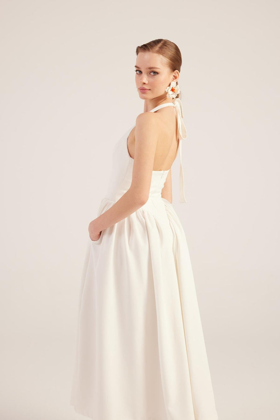 Ophelia Dress White - Porterist 4