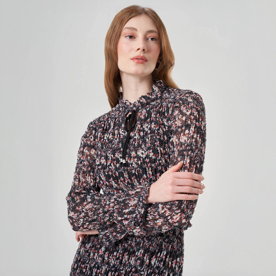 Mizalle Midi Dress Mix Apparel Mix