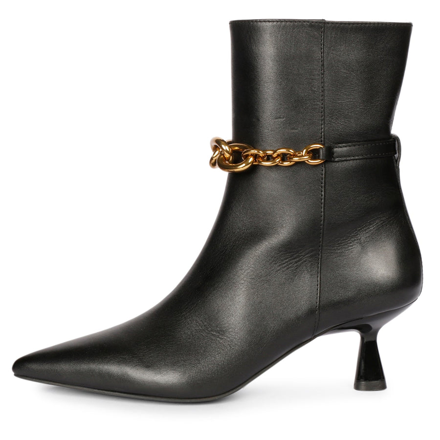 Saint G Peony Ankle Boots Black 