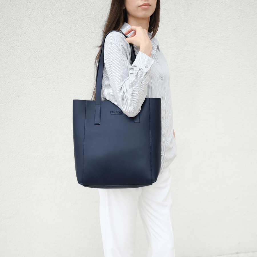 Agnes Tote Bag Navy Blue