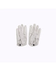 Cream Azure Leather Gloves