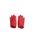 Red Azure Leather Gloves