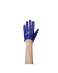 Blue Azure Leather Gloves