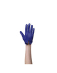 Blue Azure Leather Gloves