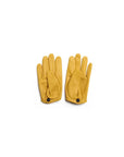 Yellow Azure Leather Gloves