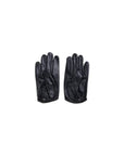 Black Azure Leather Gloves