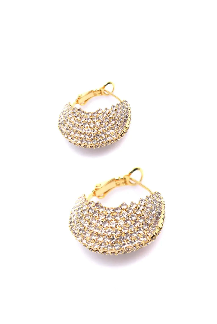 Golden Basket Earrings