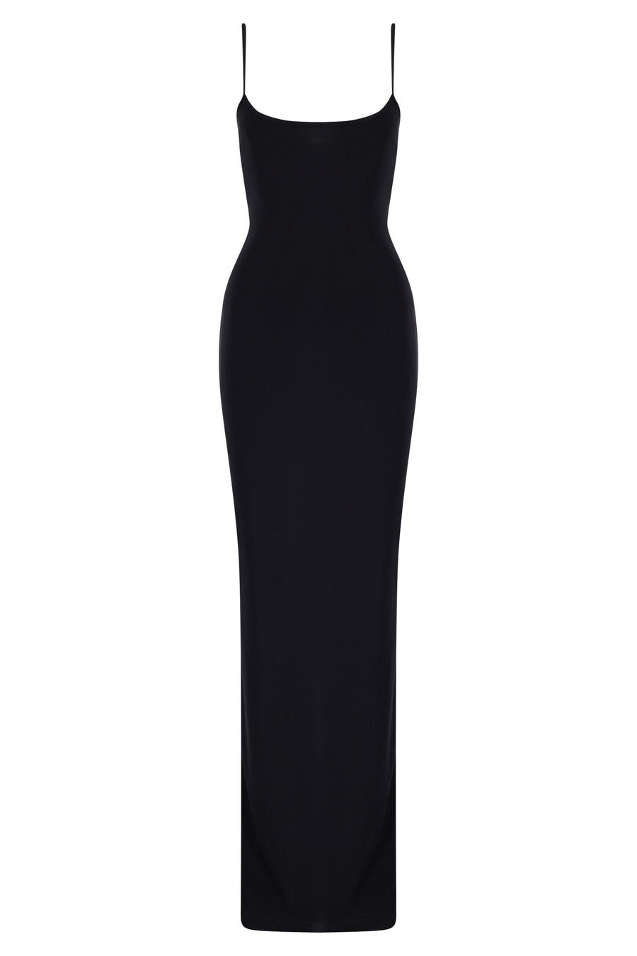 Black Aphrodite Maxi Jersey Dress  - Porterist 2