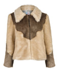 Arizona Faux Fur Jacket Beige & Mink | Porterist