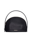 Audrey Black Mini Leather Handbag | Porterist