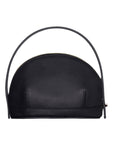 Audrey Black Mini Leather Handbag | Porterist