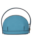 Audrey Blue Mini Leather Handbag | Porterist