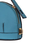 Audrey Blue Mini Leather Handbag | Porterist