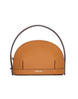 Audrey Camel Mini Leather Handbag | Porterist