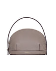 Audrey Gray Mini Leather Handbag | Porterist