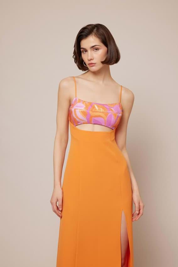 Azalea Orange Dress Fınal Item - Porterist 2