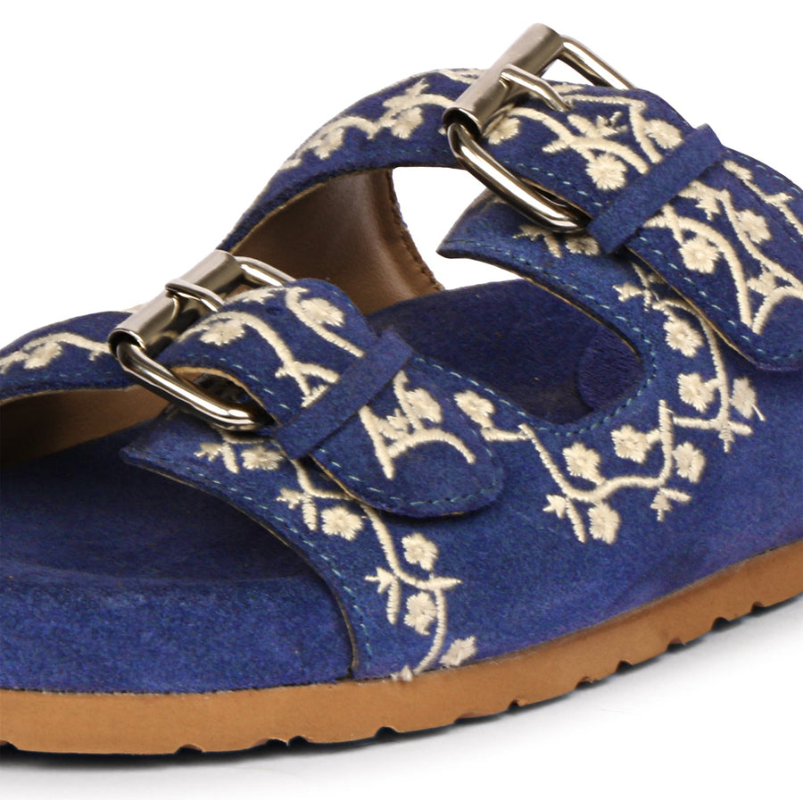 Future Brands Group Blue Angela Flat Sanda  - Porterist 6