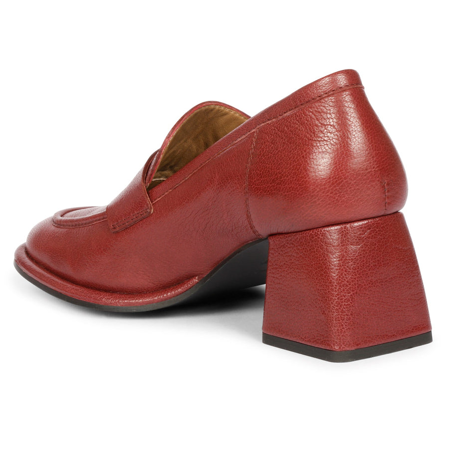 Saint G Viviana Heel Loafers Bordo 