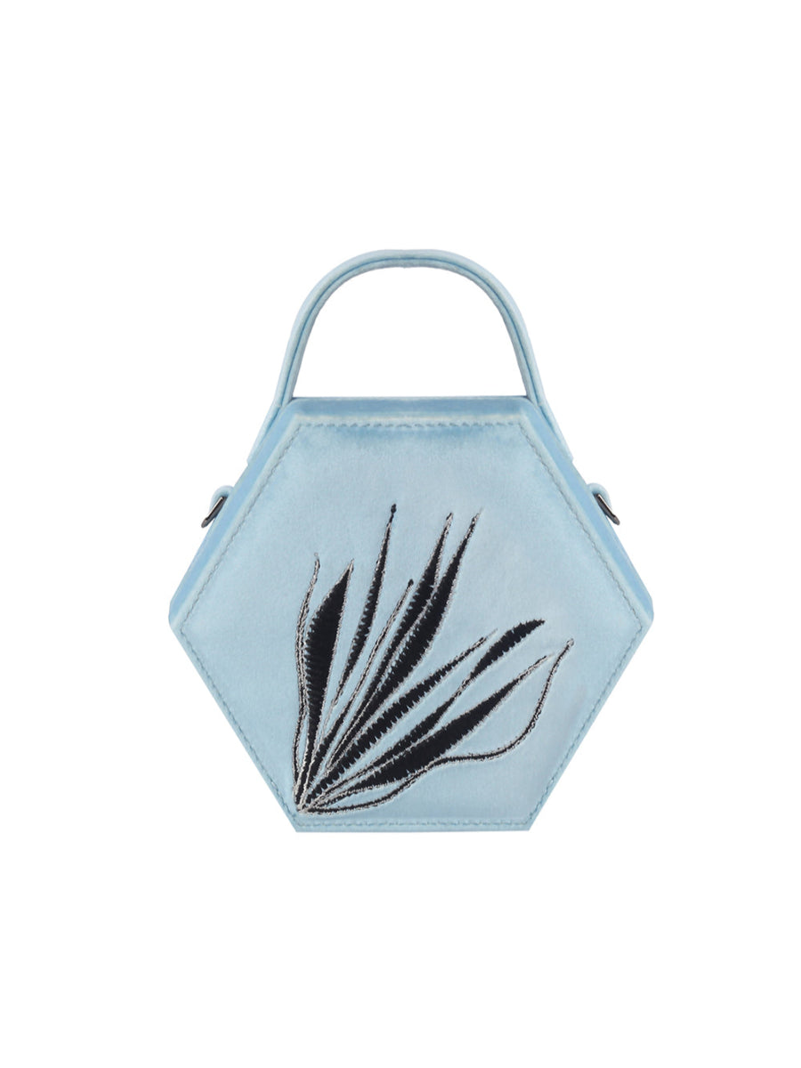 Baby Blue Micro Hexagon Bag | Porterist