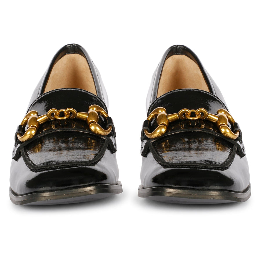 Saint G Jackie Classic Black Loafers Black 