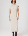 Mısırlı 1951 Beige Stingray Turtleneck Long Dress  - Porterist 1