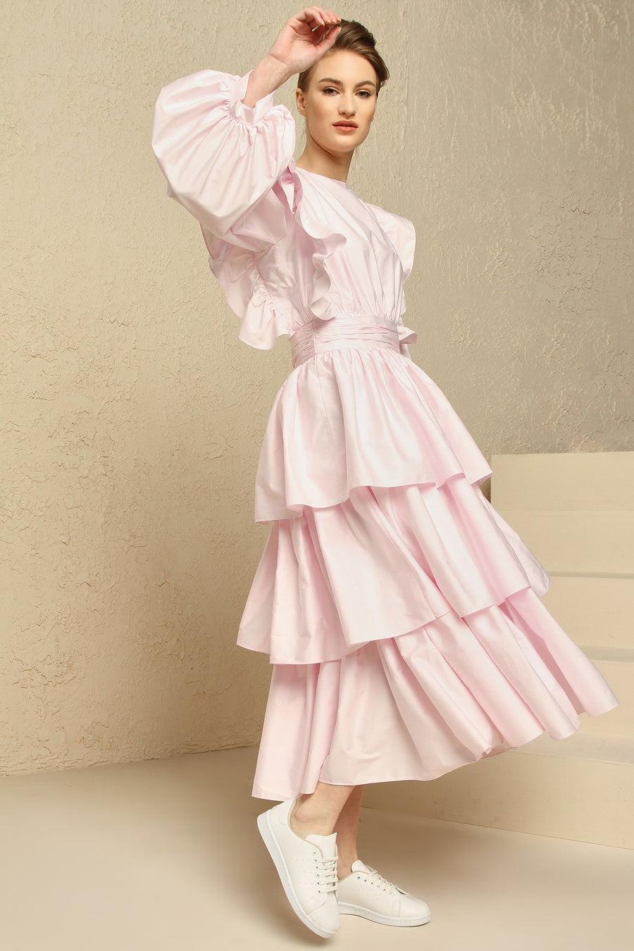 Pink Volante Dress - Porterist