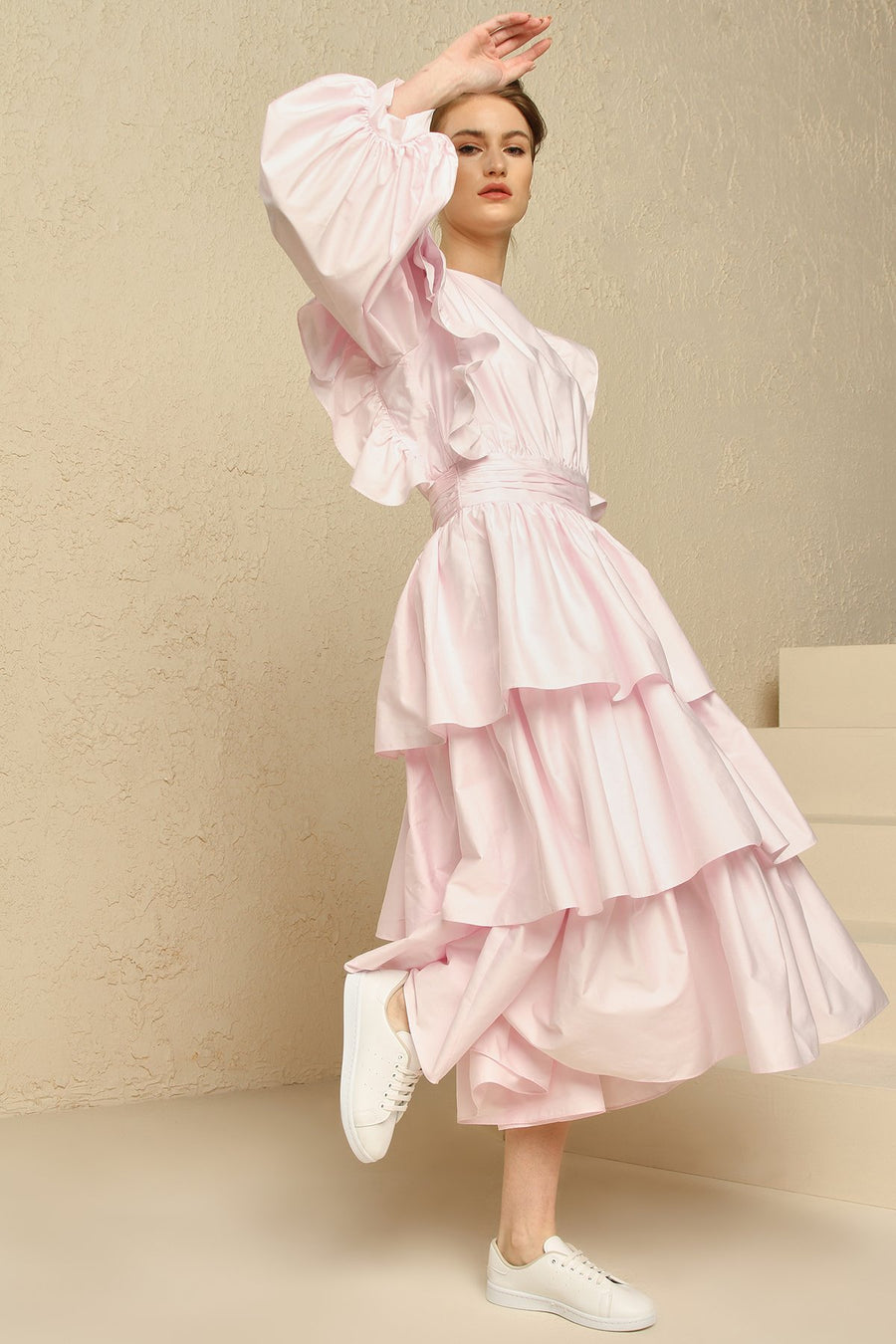 Pink Volante Dress - Porterist