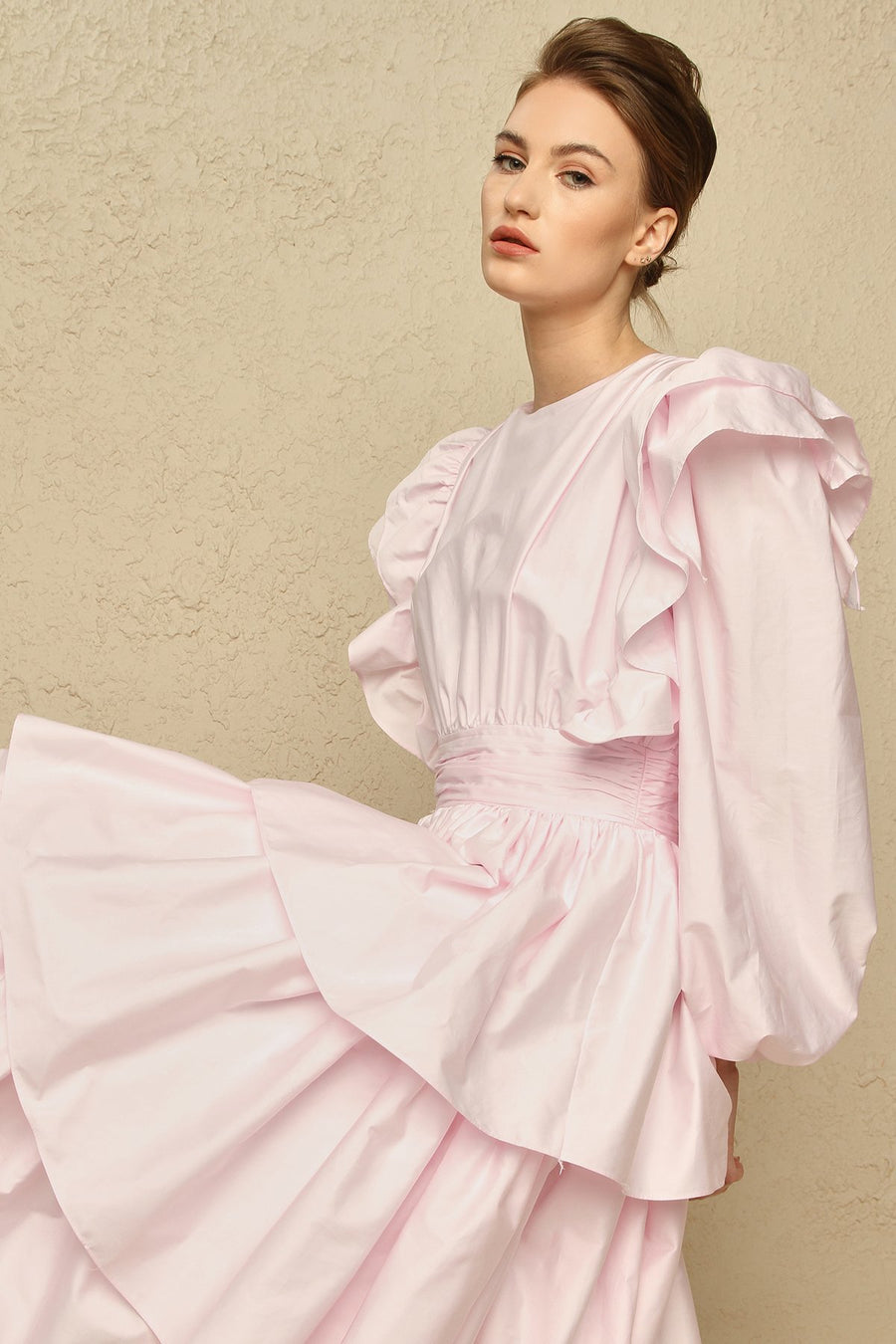 Pink Volante Dress - Porterist