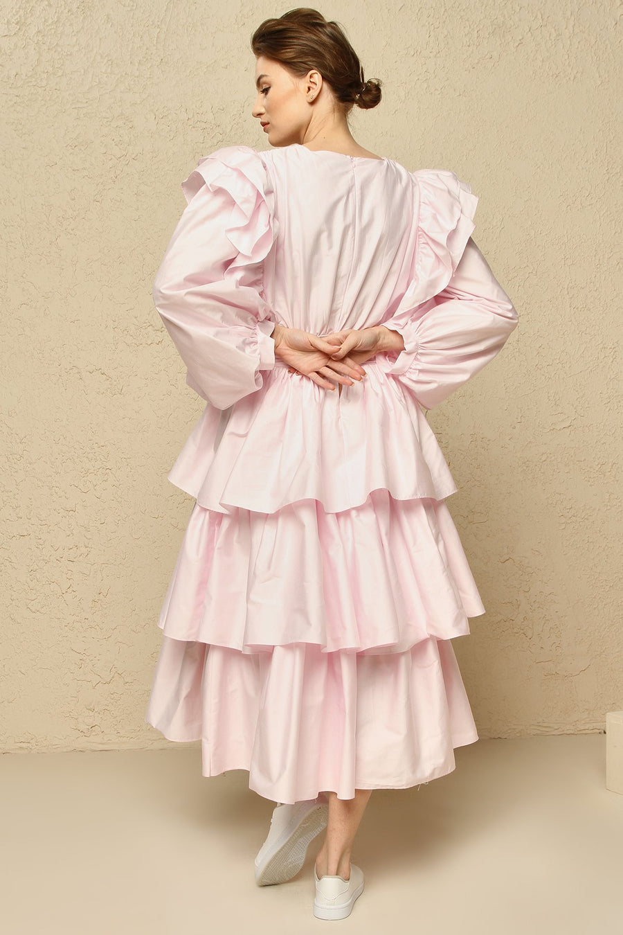 Pink Volante Dress - Porterist